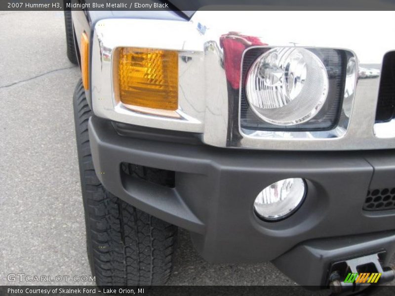 Midnight Blue Metallic / Ebony Black 2007 Hummer H3
