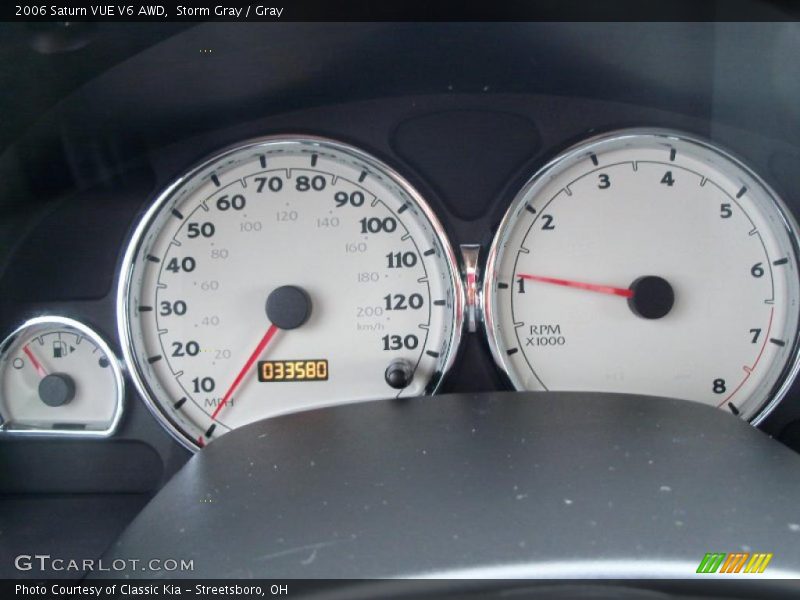 Storm Gray / Gray 2006 Saturn VUE V6 AWD