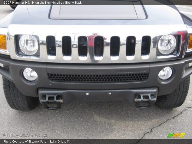 Midnight Blue Metallic / Ebony Black 2007 Hummer H3