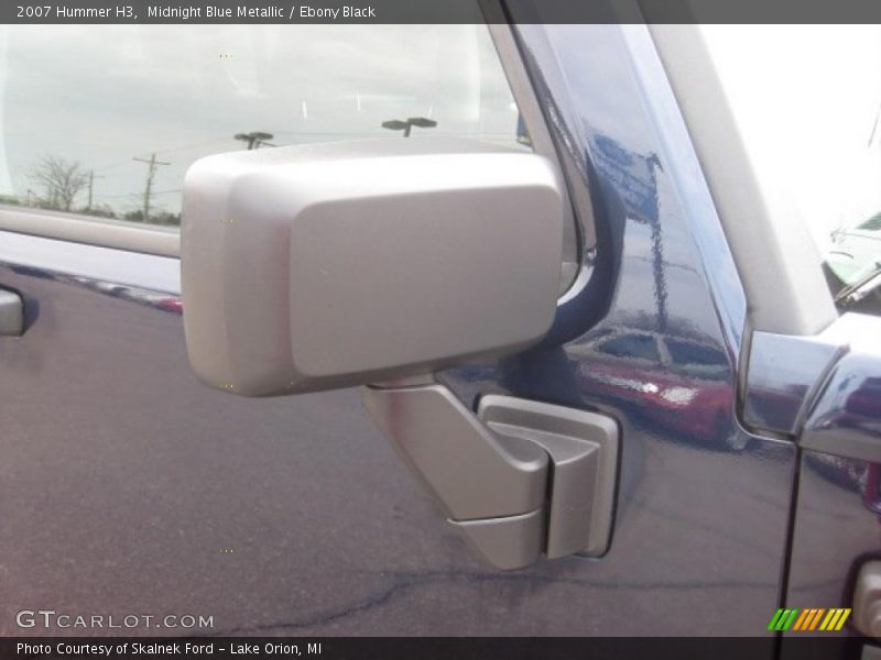 Midnight Blue Metallic / Ebony Black 2007 Hummer H3