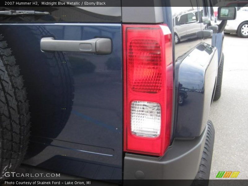 Midnight Blue Metallic / Ebony Black 2007 Hummer H3