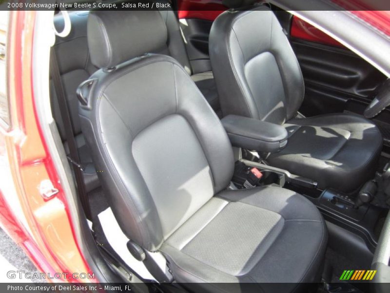 Salsa Red / Black 2008 Volkswagen New Beetle S Coupe