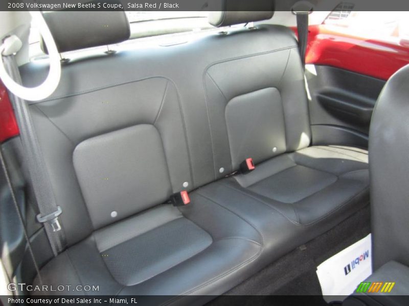 Salsa Red / Black 2008 Volkswagen New Beetle S Coupe