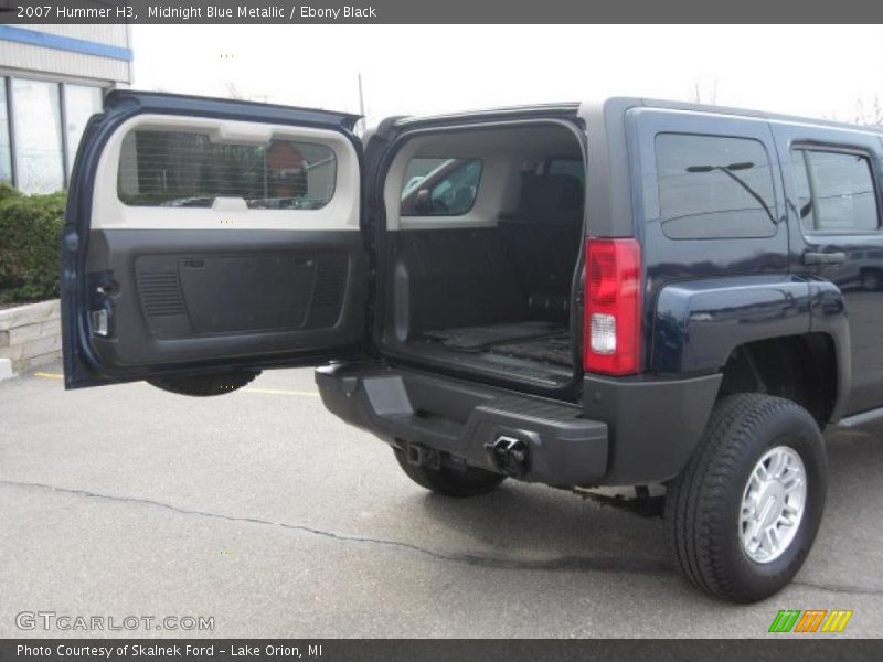 Midnight Blue Metallic / Ebony Black 2007 Hummer H3