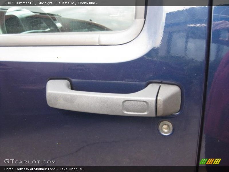 Midnight Blue Metallic / Ebony Black 2007 Hummer H3