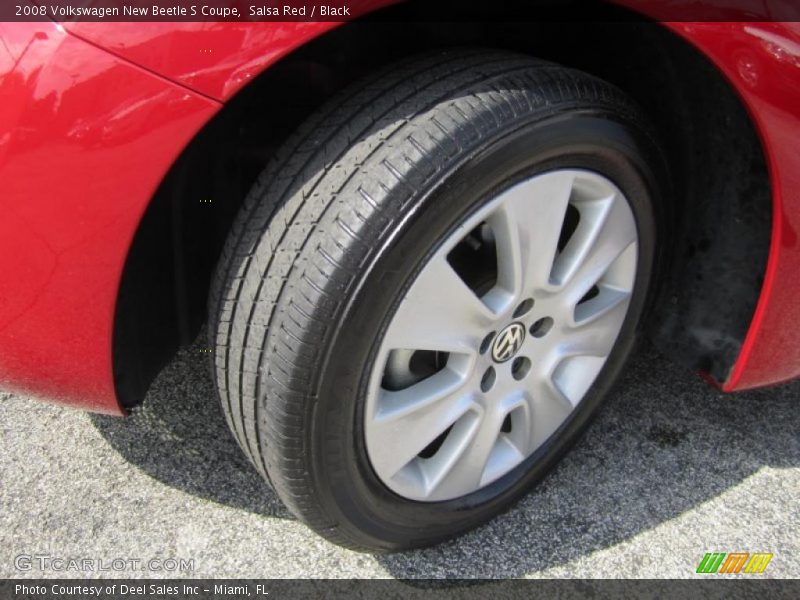 Salsa Red / Black 2008 Volkswagen New Beetle S Coupe