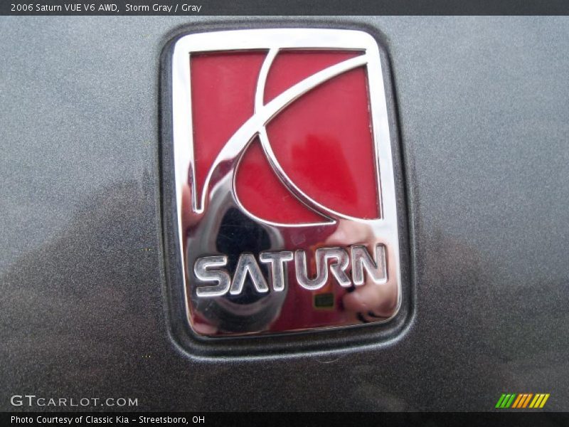 Storm Gray / Gray 2006 Saturn VUE V6 AWD