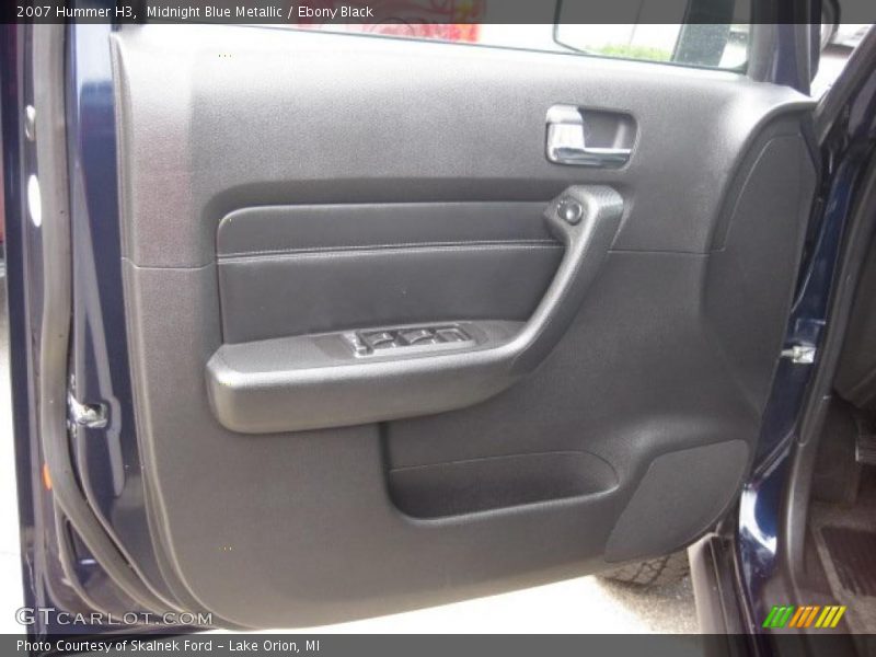 Midnight Blue Metallic / Ebony Black 2007 Hummer H3