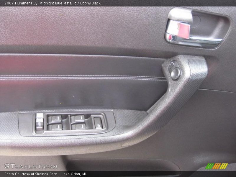 Midnight Blue Metallic / Ebony Black 2007 Hummer H3