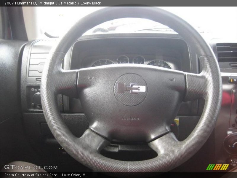 Midnight Blue Metallic / Ebony Black 2007 Hummer H3