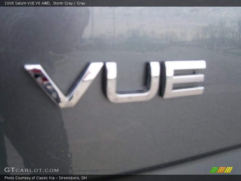 Storm Gray / Gray 2006 Saturn VUE V6 AWD