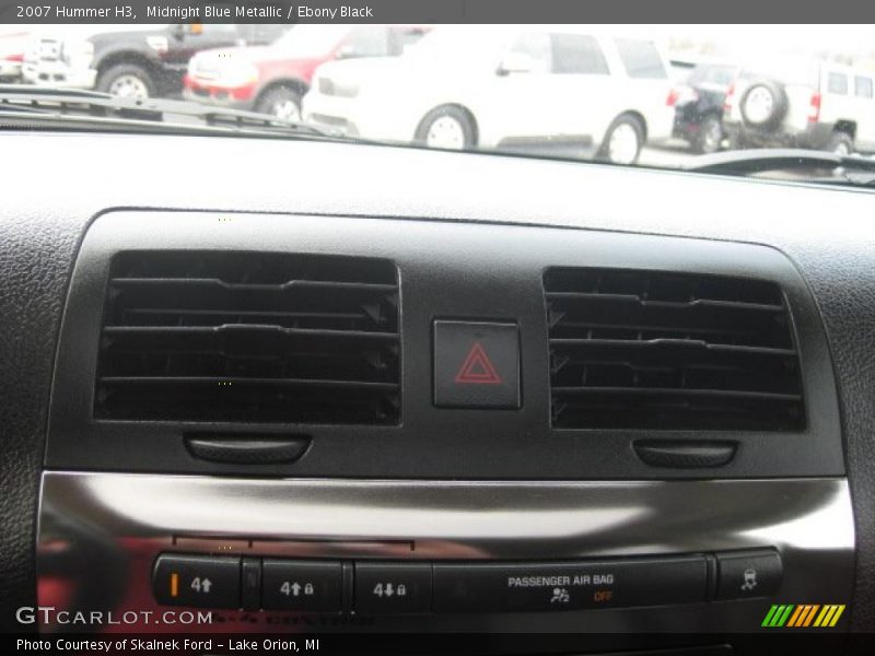 Midnight Blue Metallic / Ebony Black 2007 Hummer H3
