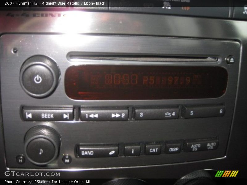 Midnight Blue Metallic / Ebony Black 2007 Hummer H3