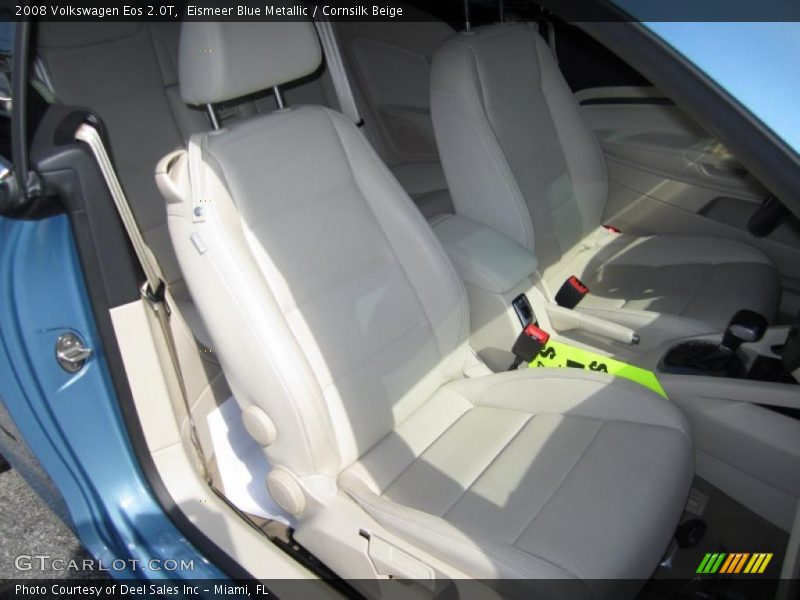 Eismeer Blue Metallic / Cornsilk Beige 2008 Volkswagen Eos 2.0T