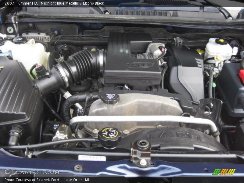 Midnight Blue Metallic / Ebony Black 2007 Hummer H3