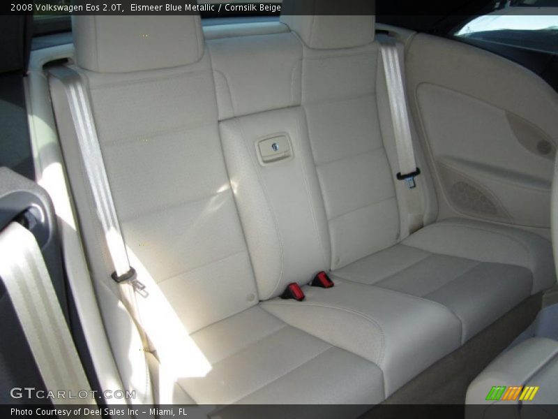 Eismeer Blue Metallic / Cornsilk Beige 2008 Volkswagen Eos 2.0T