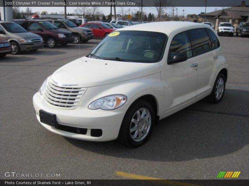 Cool Vanilla White / Pastel Slate Gray 2007 Chrysler PT Cruiser Touring