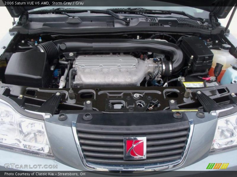 Storm Gray / Gray 2006 Saturn VUE V6 AWD