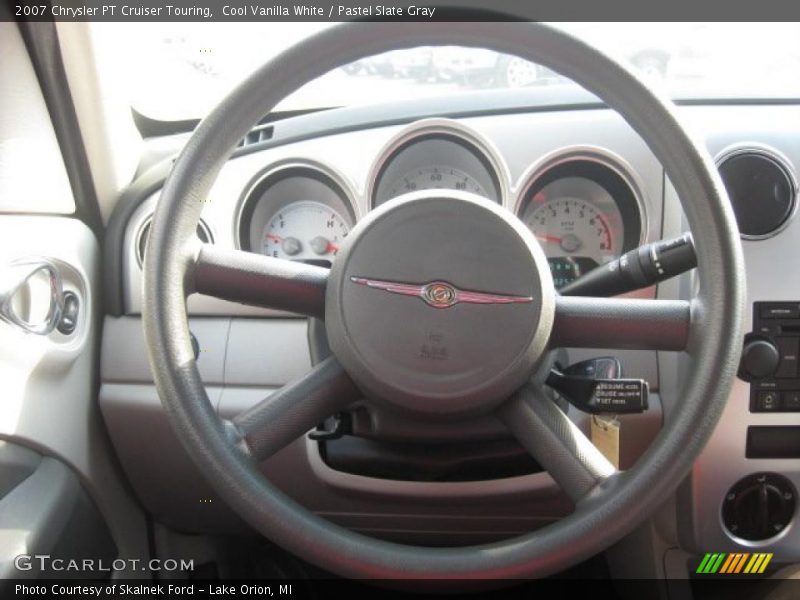 Cool Vanilla White / Pastel Slate Gray 2007 Chrysler PT Cruiser Touring