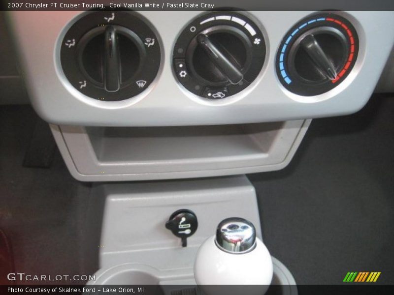 Cool Vanilla White / Pastel Slate Gray 2007 Chrysler PT Cruiser Touring