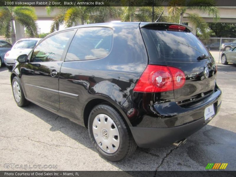 Black / Anthracite Black 2008 Volkswagen Rabbit 2 Door