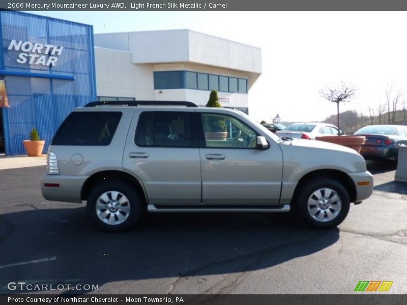 Light French Silk Metallic / Camel 2006 Mercury Mountaineer Luxury AWD