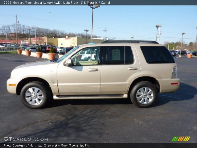 Light French Silk Metallic / Camel 2006 Mercury Mountaineer Luxury AWD