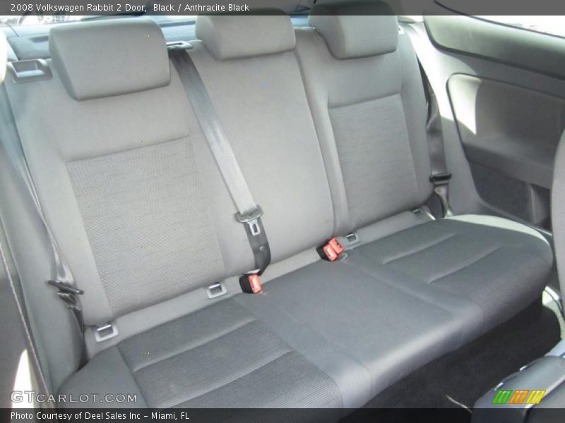 Black / Anthracite Black 2008 Volkswagen Rabbit 2 Door