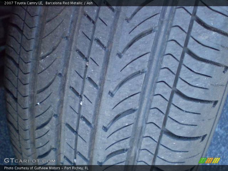 Barcelona Red Metallic / Ash 2007 Toyota Camry LE