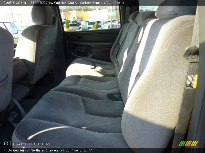 Carbon Metallic / Dark Pewter 2005 GMC Sierra 3500 SLE Crew Cab 4x4 Dually