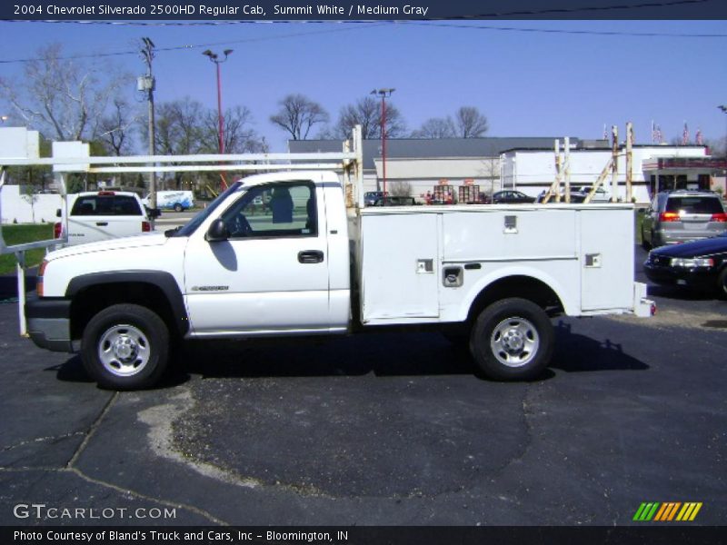 Summit White / Medium Gray 2004 Chevrolet Silverado 2500HD Regular Cab