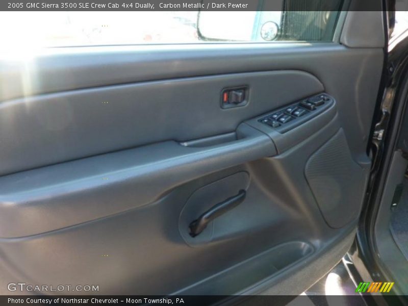 Carbon Metallic / Dark Pewter 2005 GMC Sierra 3500 SLE Crew Cab 4x4 Dually