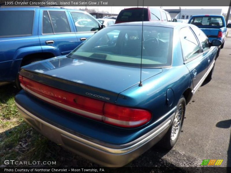 Island Teal Satin Glow / Teal 1995 Chrysler Concorde Sedan