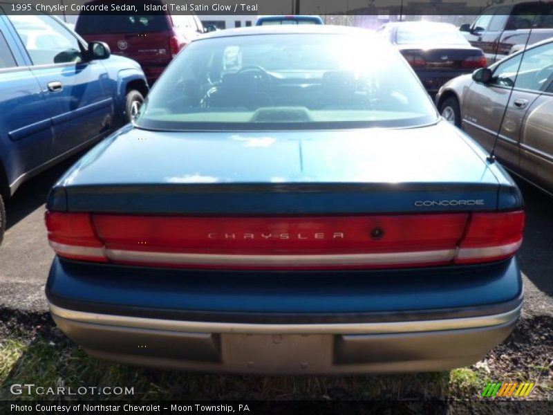 Island Teal Satin Glow / Teal 1995 Chrysler Concorde Sedan