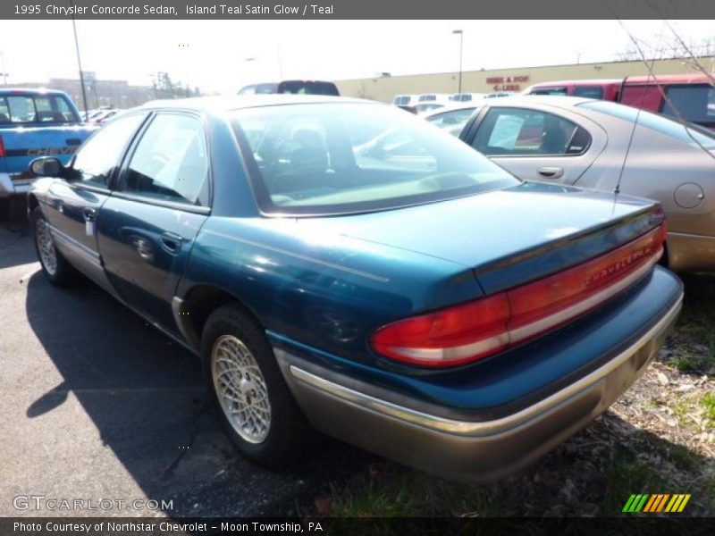 Island Teal Satin Glow / Teal 1995 Chrysler Concorde Sedan