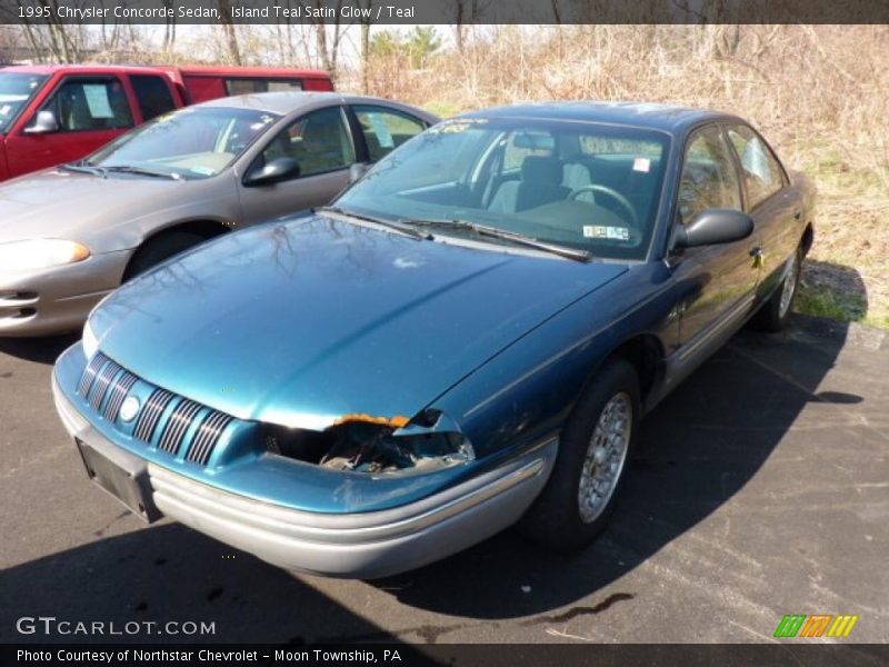 Island Teal Satin Glow / Teal 1995 Chrysler Concorde Sedan