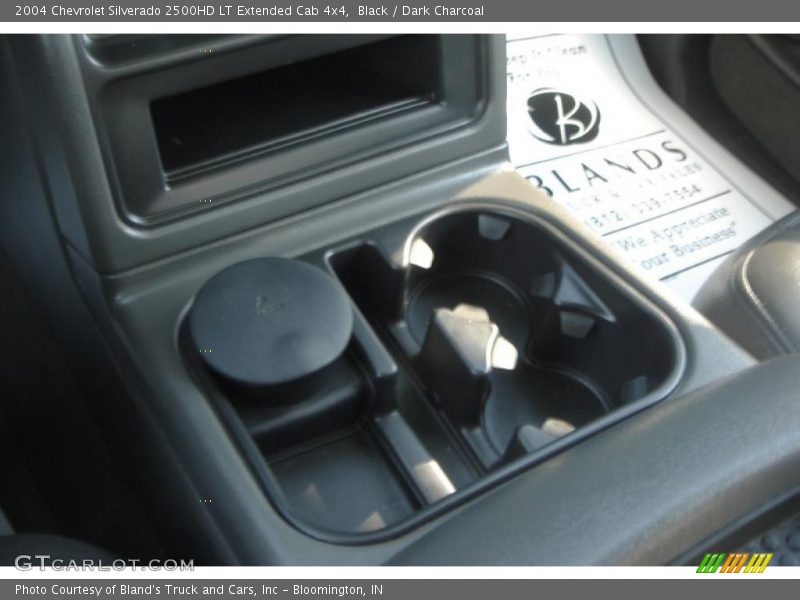 Black / Dark Charcoal 2004 Chevrolet Silverado 2500HD LT Extended Cab 4x4