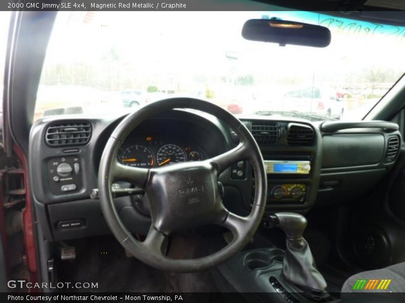 Magnetic Red Metallic / Graphite 2000 GMC Jimmy SLE 4x4
