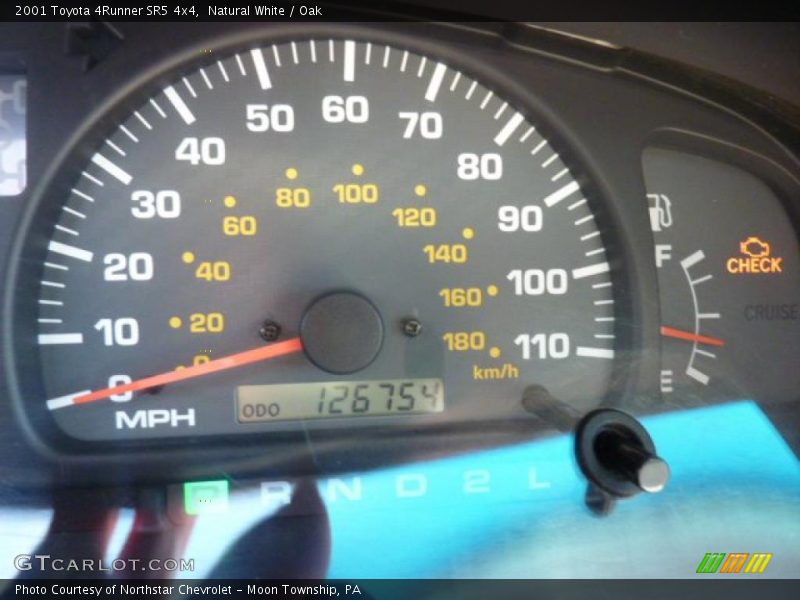 Natural White / Oak 2001 Toyota 4Runner SR5 4x4