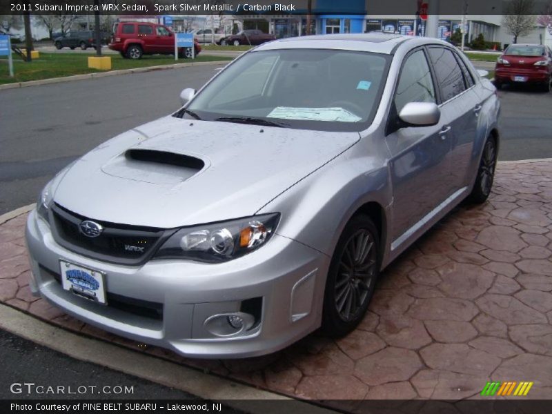Front 3/4 View of 2011 Impreza WRX Sedan