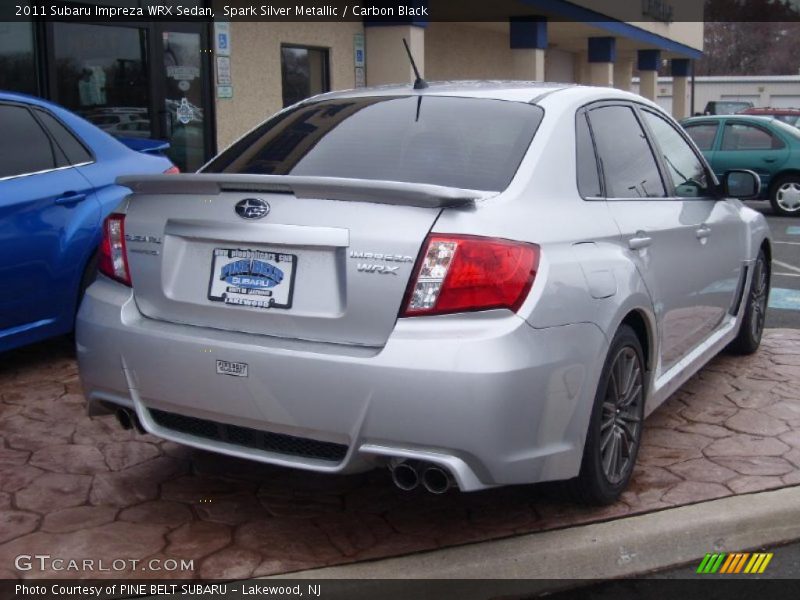 Spark Silver Metallic / Carbon Black 2011 Subaru Impreza WRX Sedan