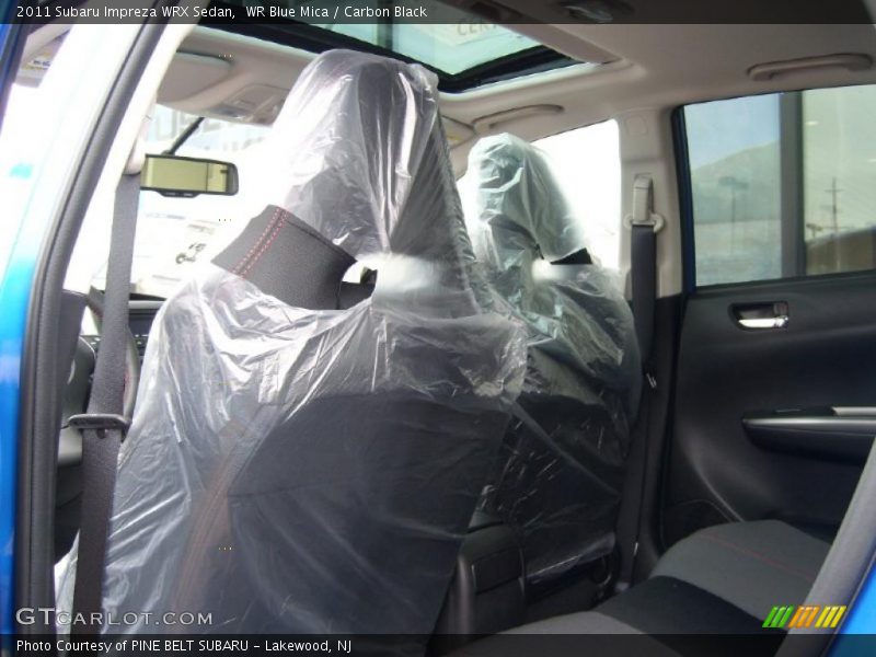 WR Blue Mica / Carbon Black 2011 Subaru Impreza WRX Sedan