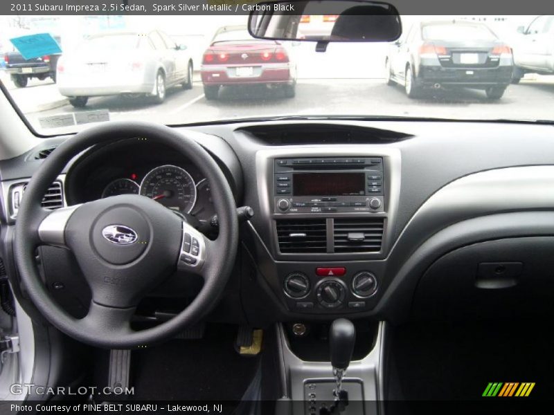 Spark Silver Metallic / Carbon Black 2011 Subaru Impreza 2.5i Sedan