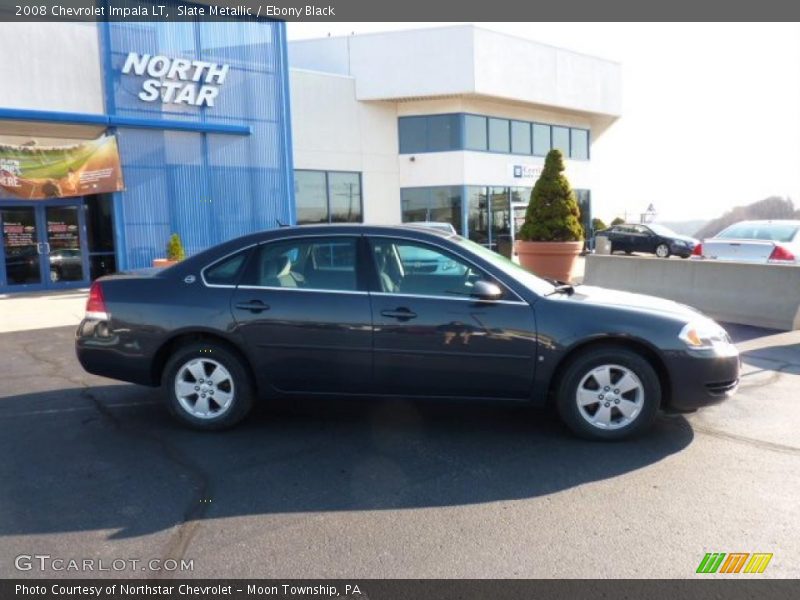 Slate Metallic / Ebony Black 2008 Chevrolet Impala LT