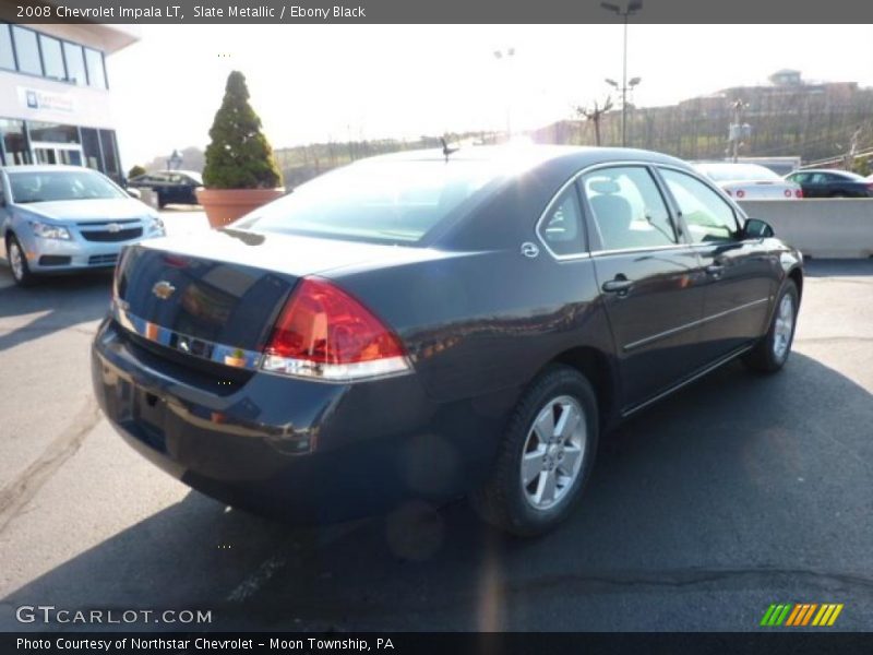 Slate Metallic / Ebony Black 2008 Chevrolet Impala LT