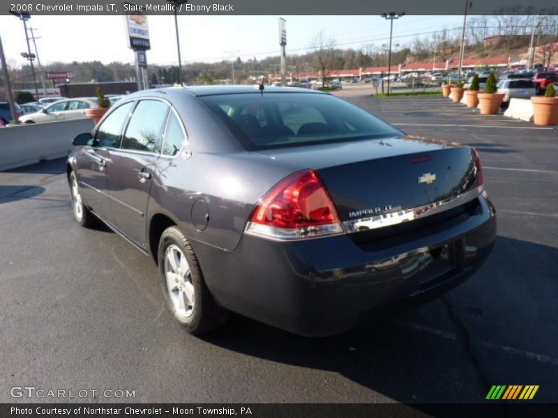 Slate Metallic / Ebony Black 2008 Chevrolet Impala LT