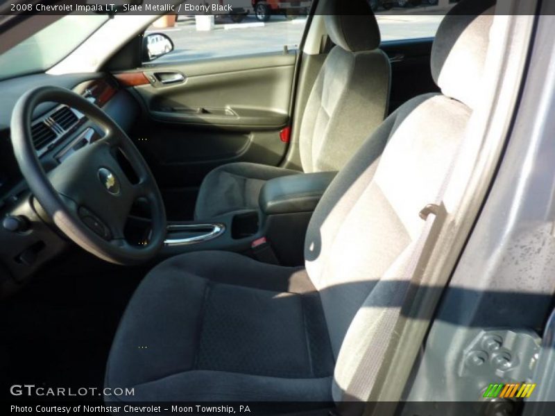 Slate Metallic / Ebony Black 2008 Chevrolet Impala LT