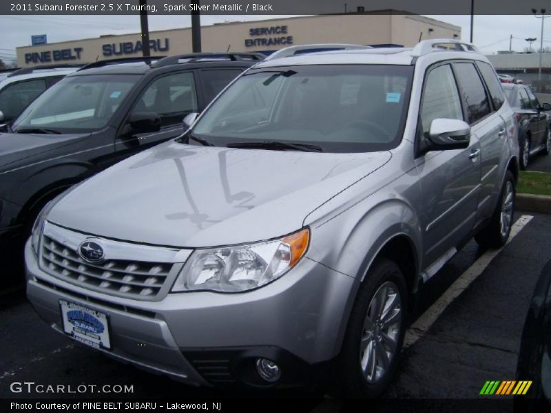 Spark Silver Metallic / Black 2011 Subaru Forester 2.5 X Touring