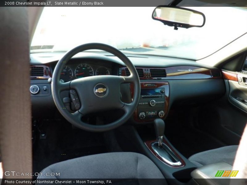 Slate Metallic / Ebony Black 2008 Chevrolet Impala LT