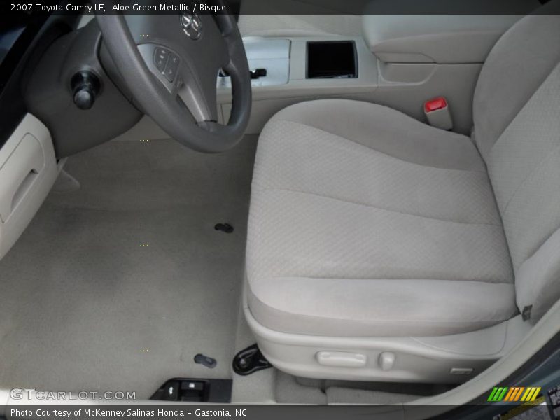 Aloe Green Metallic / Bisque 2007 Toyota Camry LE